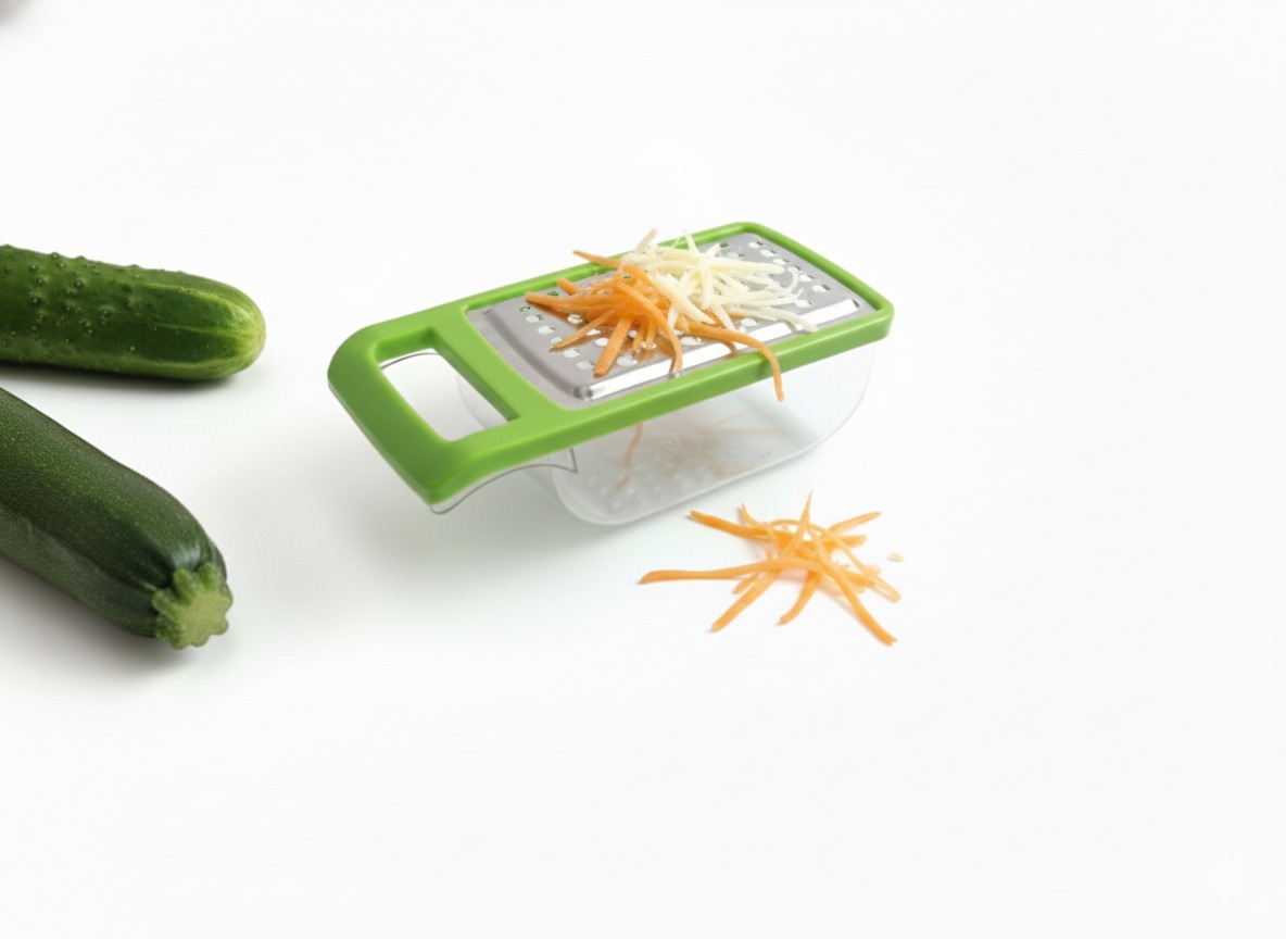 Vegetable Grater & Slicer with Container